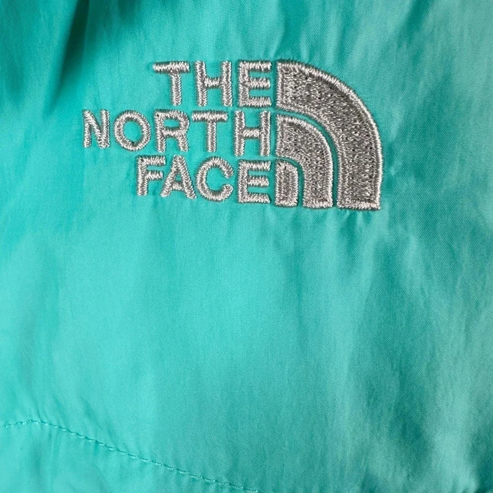 The North Face Vest Girls L 14/16 Teal Quilted Puffer Winter Outdoor Hiking‎